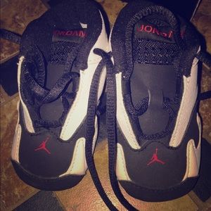 Black and white Jordan 11 retro